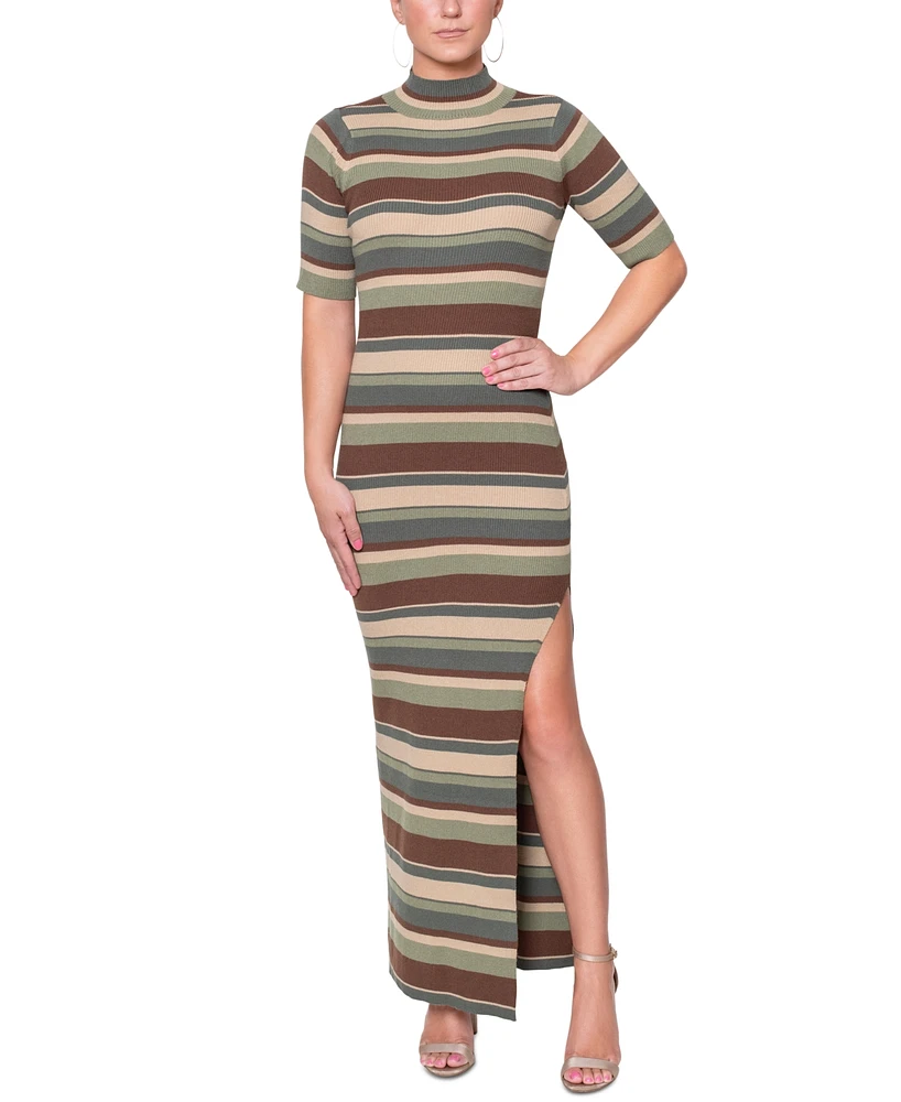 Rachel Roy Women's Esme Striped Sweater-Knit Dress