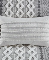 Closeout! Ink+Ivy Daria Cotton Decorative Pillow, 12" x 20"