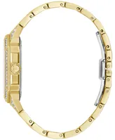 Bulova Men's Crystal Octava Gold-Tone Stainless Steel Bracelet Watch 40mm - Gold
