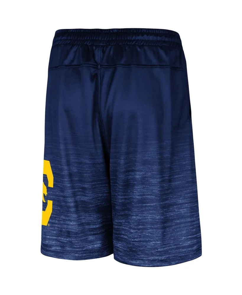 Men's Colosseum Navy Cal Bears Broski Shorts