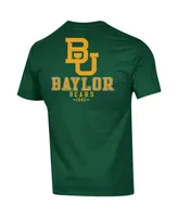 Men's Champion Green Baylor Bears Stack 2-Hit T-shirt