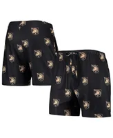 Men's Concepts Sport Black Army Black Knights Flagship Allover Print Jam Shorts