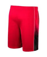 Men's Colosseum Scarlet Nebraska Huskers Lazarus Shorts