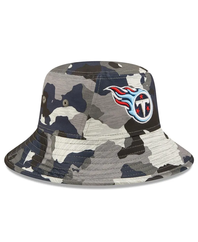 Men's New Era Camo Tennessee Titans 2022 Nfl Training Camp Official Bucket Hat