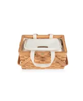 Poppy 2 Piece Personal Picnic Basket