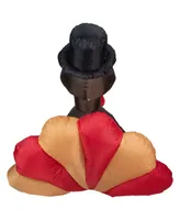 Inflatable Lighted Thanksgiving Turkey Outdoor Decor, 6'