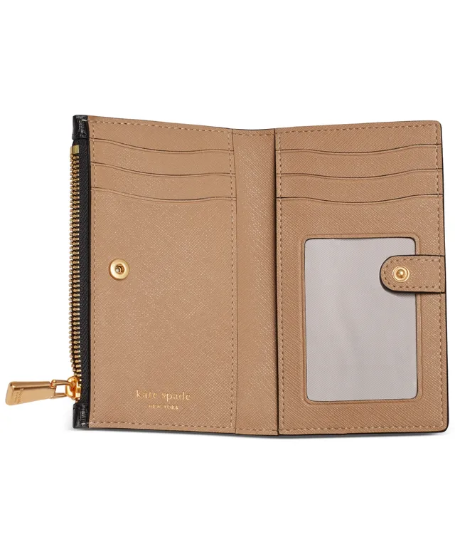 Kate Spade New York Morgan Colorblocked Saffiano Leather Small Slim Bifold  Wallet | Westland Mall