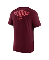 Men's Nike Burgundy Liverpool Team Voice T-shirt