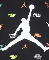 Jordan Big Boys Jumpman Graphic Logo Printed T-shirt