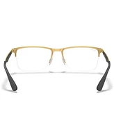 Ray-Ban RX6335 Unisex Rectangle Eyeglasses