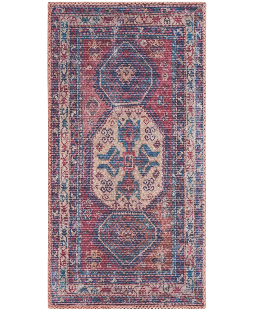 Nicole Curtis Series 1 SR105 Machine-Washable 2' x 3'9" Area Rug