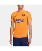 Men's Nike Orange Barcelona 2021/22 Strike Jersey