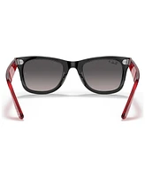 Ray-Ban Disney Unisex Polarized Sunglasses, RB2140 Wayfarer Mickey J22 50