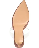 Journee Collection Women's Ollie Lucite Strap Heels