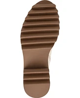 Journee Collection Women's Yasmine Lug Sole Mid Shaft Moto Booties