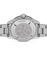 Rado Captain Cook Men's Automatic Blue Stainless Steel Bracelet Watch 42 mm