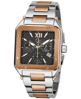 Guess Gc Couture Men's Swiss Two-Tone Stainless Steel Bracelet Watch 36mm - Silver