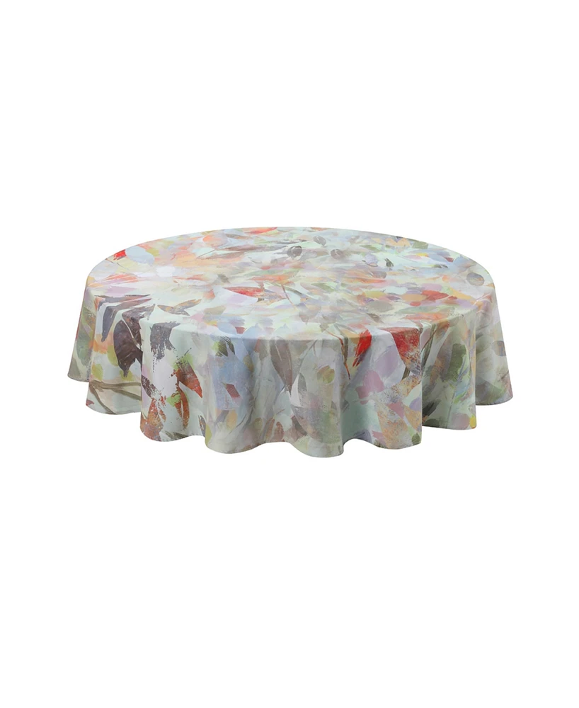 Laural Home Nature's Melody 70" Round Tablecloth