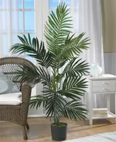 Nearly Natural 4' Artificial Kentia Palm Silk Tree