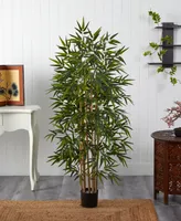 Nearly Natural 64" Artificial Bamboo Tree