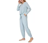 Pure Fiber Women's 2pc Loungewear Jogger Set