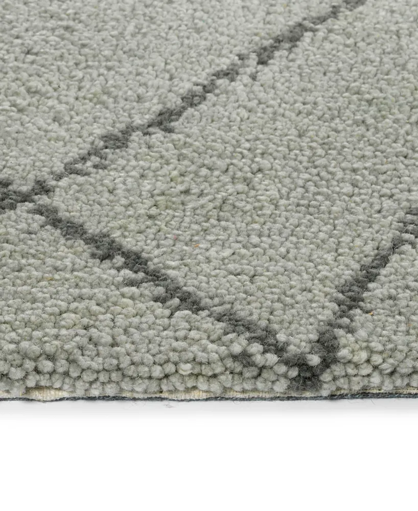 Kaleen Micha MCA98 3'6" x 5'6" Area Rug - Silver