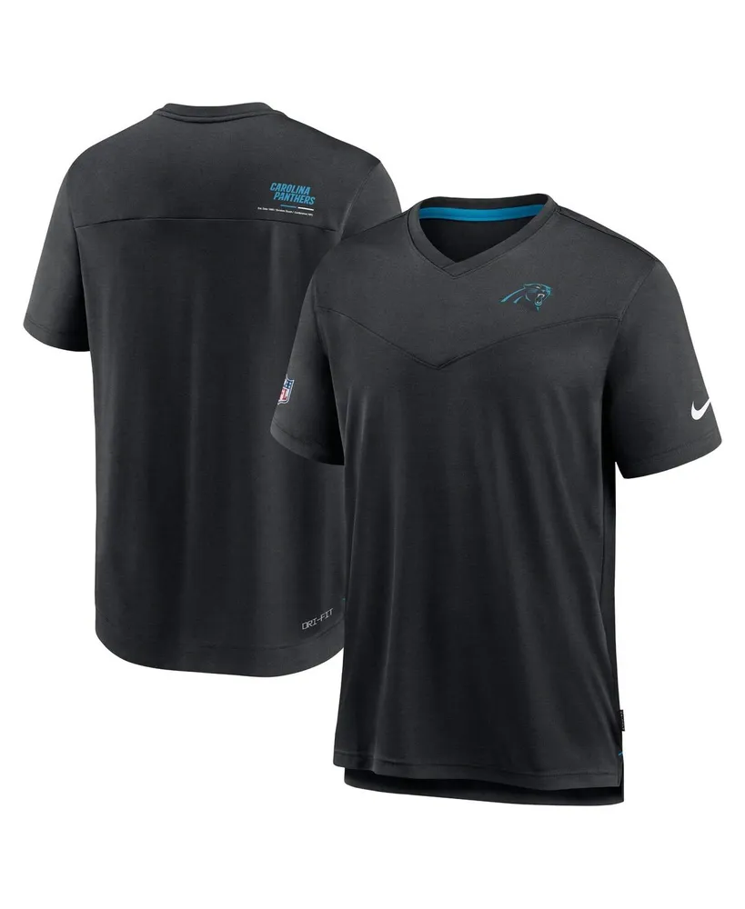 Nike Men's Nike Black Carolina Panthers 2022 Sideline Coach Chevron Lock Up  Performance V-Neck T-shirt