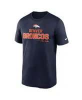 Men's Nike Navy Denver Broncos Legend Community Performance T-shirt