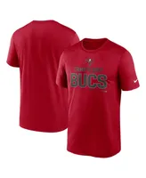 Men's Nike Red Tampa Bay Buccaneers Legend Community Performance T-shirt