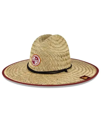 Men's New Era Natural Washington Commanders 2022 Nfl Training Camp Official Straw Lifeguard Hat