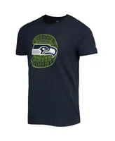 Men's New Era College Navy Seattle Seahawks Stadium T-shirt