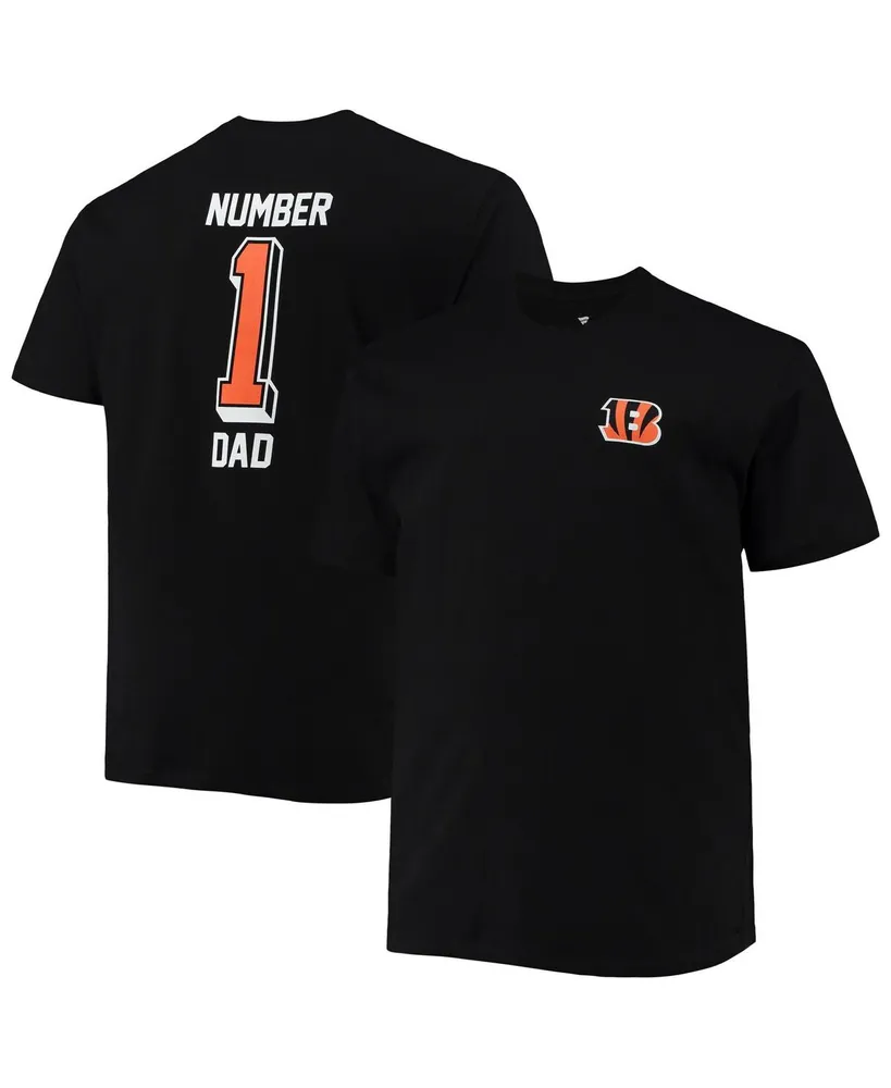 Men's Fanatics Branded Black Cincinnati Bengals Big And Tall Seize