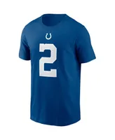 Men's Nike Matt Ryan Royal Indianapolis Colts Player Name & Number T-shirt