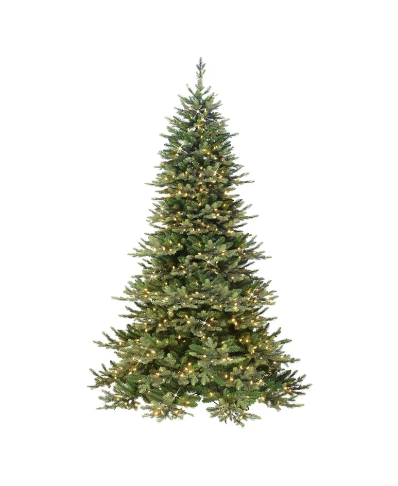 Puleo 6.5FT Pre-Lit Royal Majestic Colorado Fir Downswept Tree