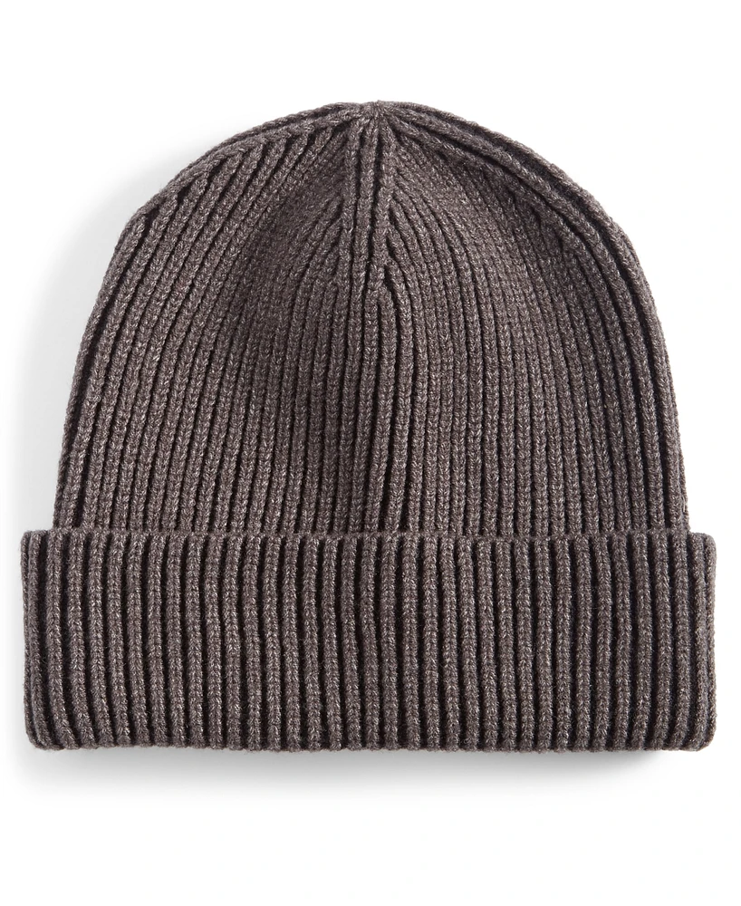 Alfani Men's Two-Tone Plated Beanie, Created for Macy's