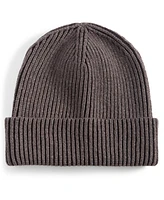 Alfani Men's Two-Tone Plated Beanie, Created for Macy's