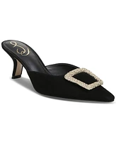 Sam Edelman Women's Brit Embellished-Buckle Dress Mules