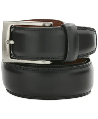 Perry Ellis Portfolio Men's Leather Dress Belt