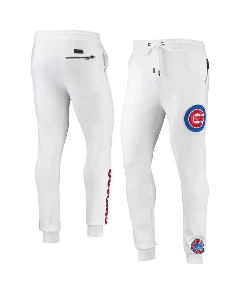 Men's Pro Standard White Chicago Cubs Team Logo Jogger Pants