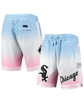 Men's Pro Standard Blue, Pink Chicago White Sox Team Logo Ombre Shorts
