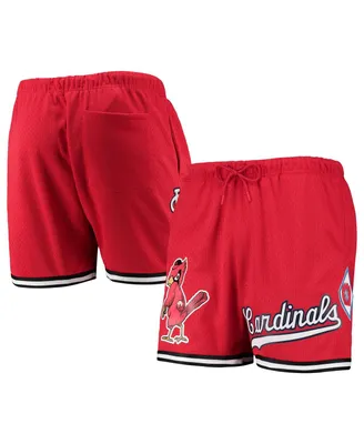 Men's Pro Standard Red St. Louis Cardinals Mesh Shorts