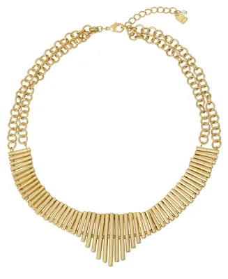 Robert Lee Morris Soho Bamboo Necklace - Gold