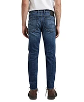 G-Star Raw Men's Skinny-Fit Whiskered Blue Jeans