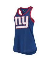 Women's G-iii 4Her by Carl Banks Royal New York Giants Tater Tank Top