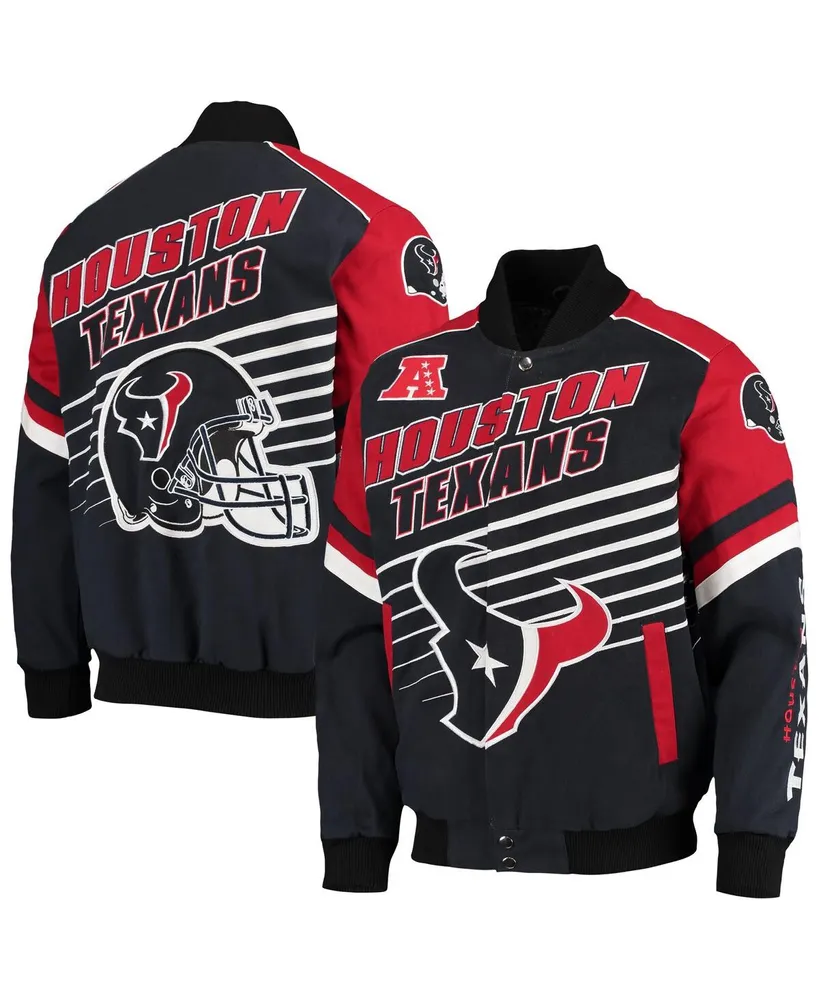 New England Patriots G-III Sports by Carl Banks Extreme Redzone Full-Snap  Varsity Jacket - Navy