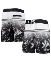 Men's G-iii Sports by Carl Banks Black Baltimore Ravens Island Volley Swim Shorts