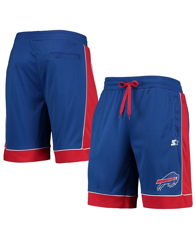 Men's Starter Royal, Red Buffalo Bills Fan Favorite Fashion Shorts