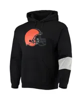 Men's Refried Apparel Black Cleveland Browns Pullover Hoodie