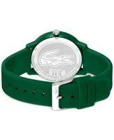 Lacoste Men's L.12.12 Silicone Strap Watch 42mm