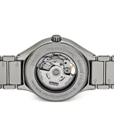 Rado Unisex Swiss Automatic True Secret Plasma Ceramic Bracelet Watch 40mm